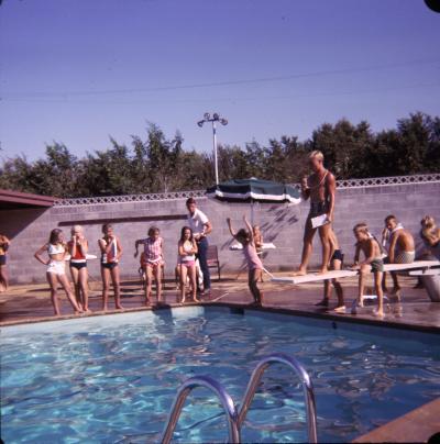 Girls Swim Team 1966 - White Towers Pool, White City